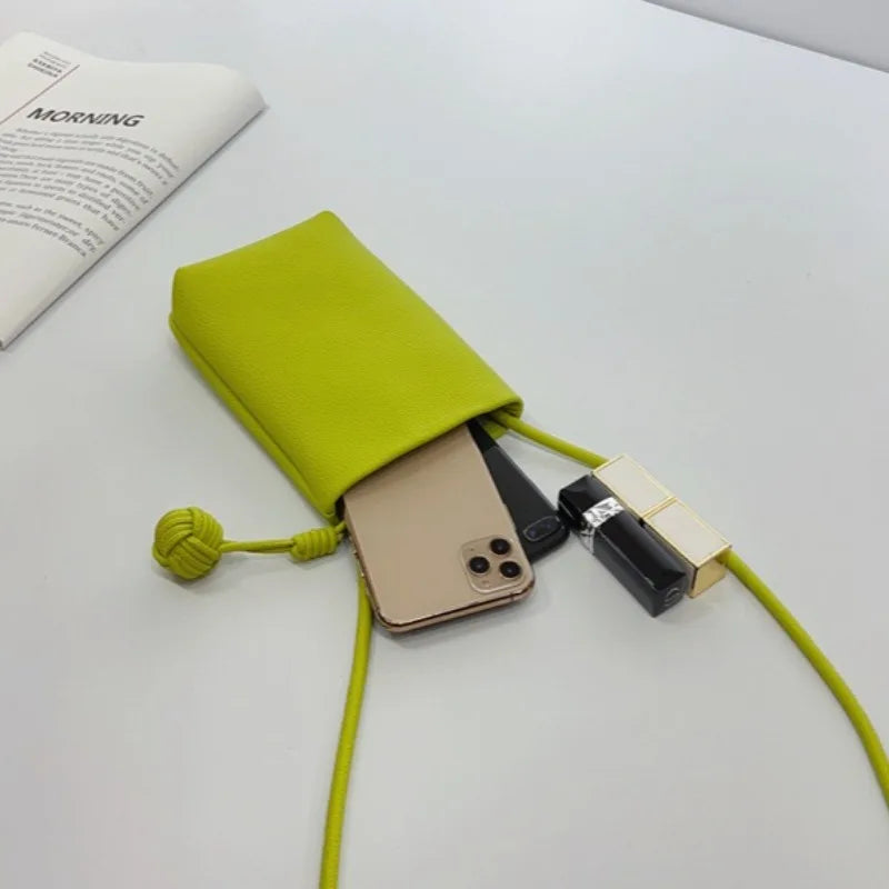 Sac à Main pour Téléphone Portable Femme Cuir PU Grande Capacité - Pochette Bandoulière UOSU
