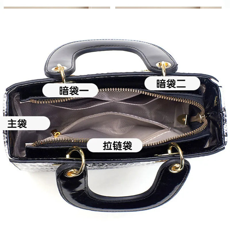 NOUVEAUTES 2026 !!! - Sac à Main Femme -  Bandoulière Carré Luxe - Sac à Main Fashion Designer 2026