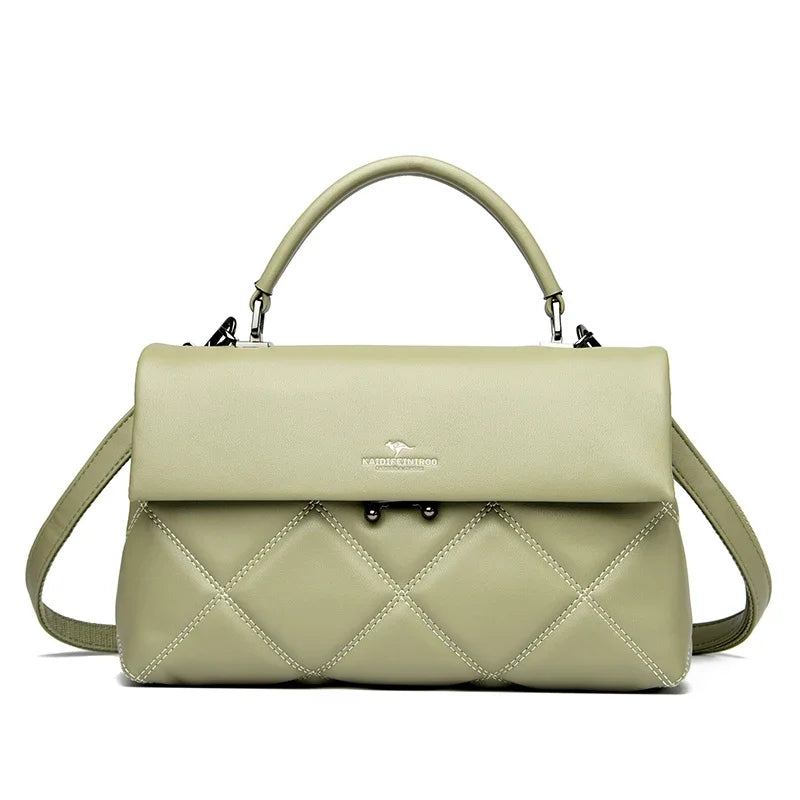 Sac à Main Femme Tendance Coréenne Cuir Souple - Sac Bandoulière Designer YaLePuck