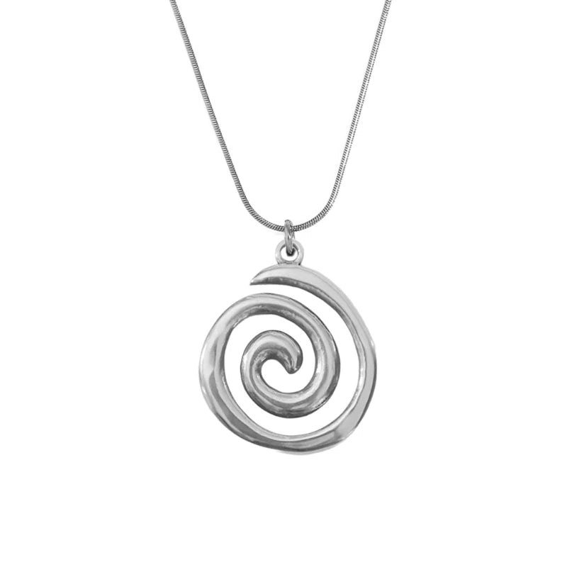 Collier Pendentif Cercle Rond Chaîne Clavicule Ajustable - Bijou Femme Élégant