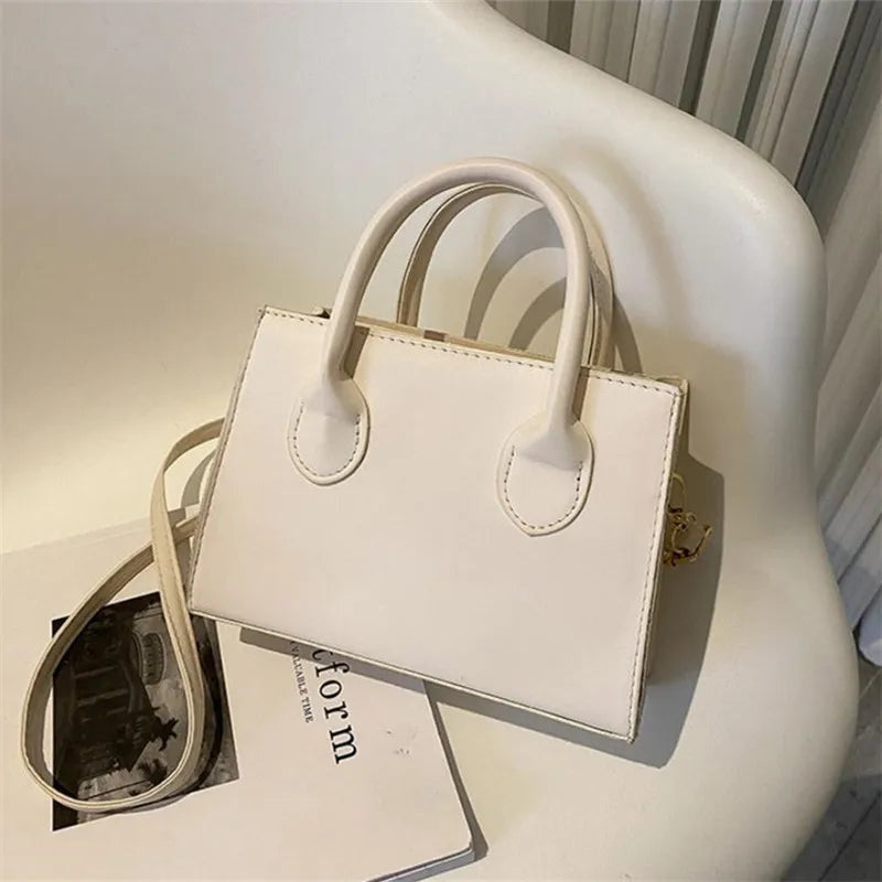 Sac à Main Femme Carré Minimaliste - Sac Bandoulière Designer FXZLLQ