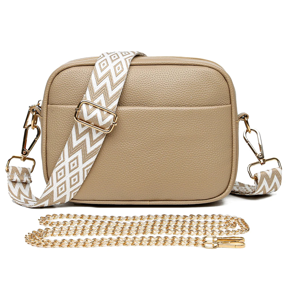 Sac à Main Femme Cuir PU Designer 2025 - Cabas Luxe Bandoulière Messenger