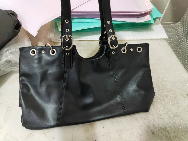 Sac à Main grande taille Femme Vintage Cuir Synthétique - Sac à Main Bandoulière Hobo Fashion