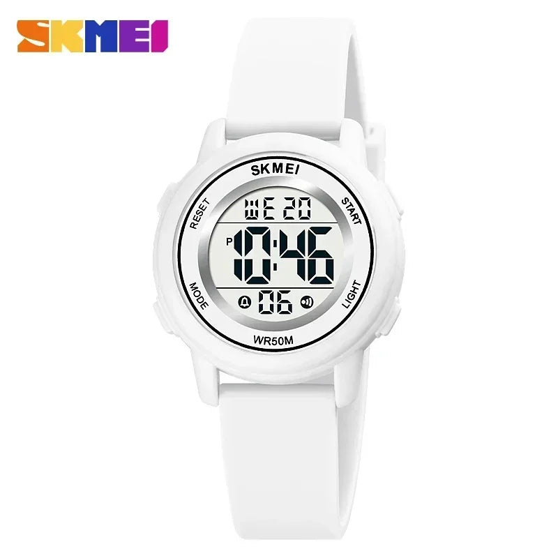 SKMEI - Montre Enfant 1721 Digitale Sport - LED Coloré - Étanche 5 ATM - Alarme