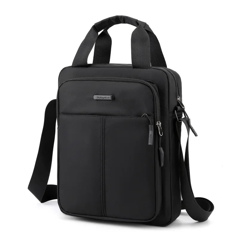 Sacoche Homme Grande Capacité Nylon - Sac Bandoulière Voyage Messenger