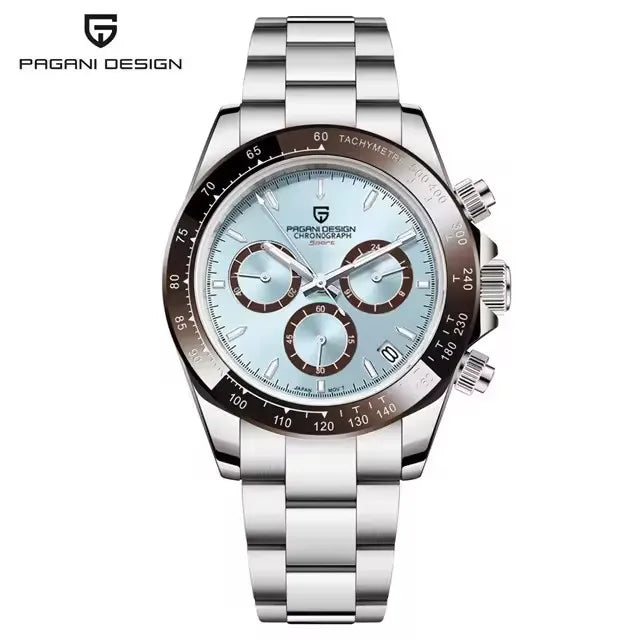 Montre Homme PAGANI DESIGN 2026 Chronographe Sport - Quartz Verre Saphir 100M