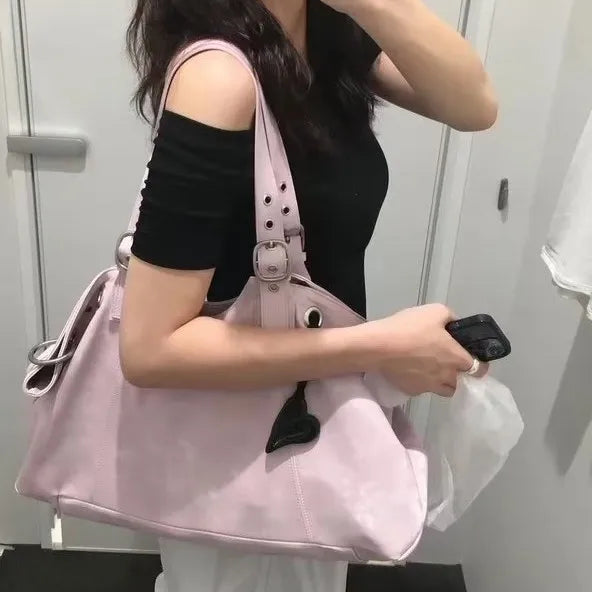 Sac à Main grande taille Femme Vintage Cuir Synthétique - Sac à Main Bandoulière Hobo Fashion