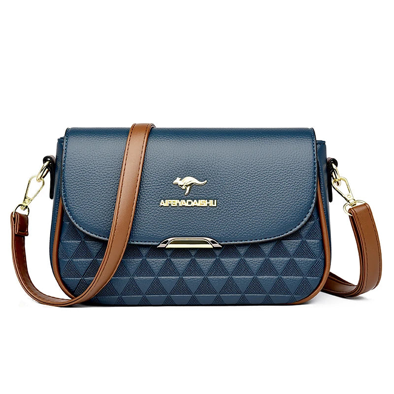 Sac à Main Femme Luxe Cuir Synthétique - Sac Bandoulière Designer VANDERWAH