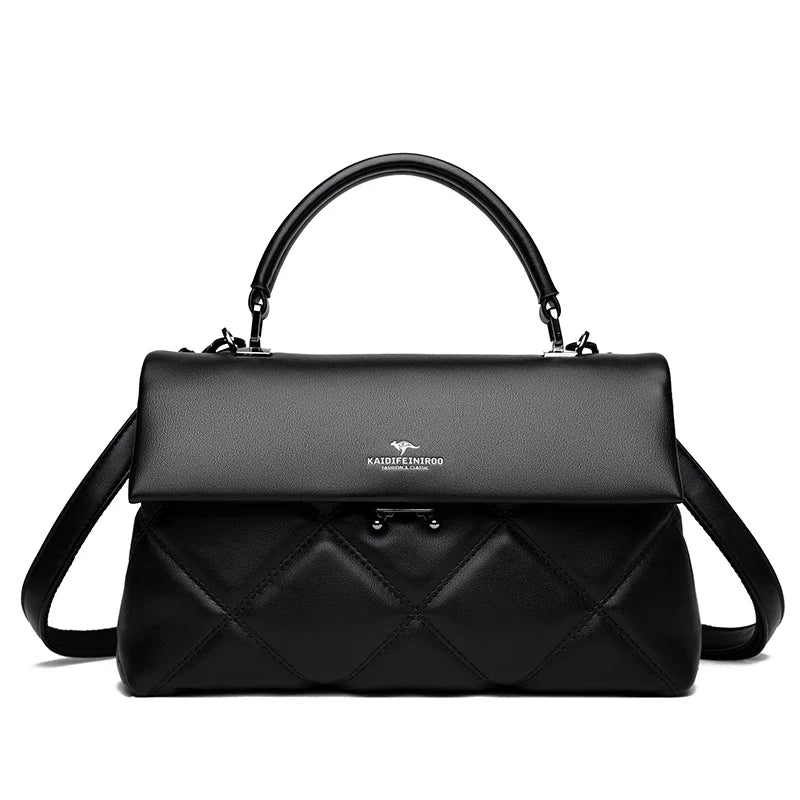 Sac à Main Femme Tendance Coréenne Cuir Souple - Sac Bandoulière Designer YaLePuck