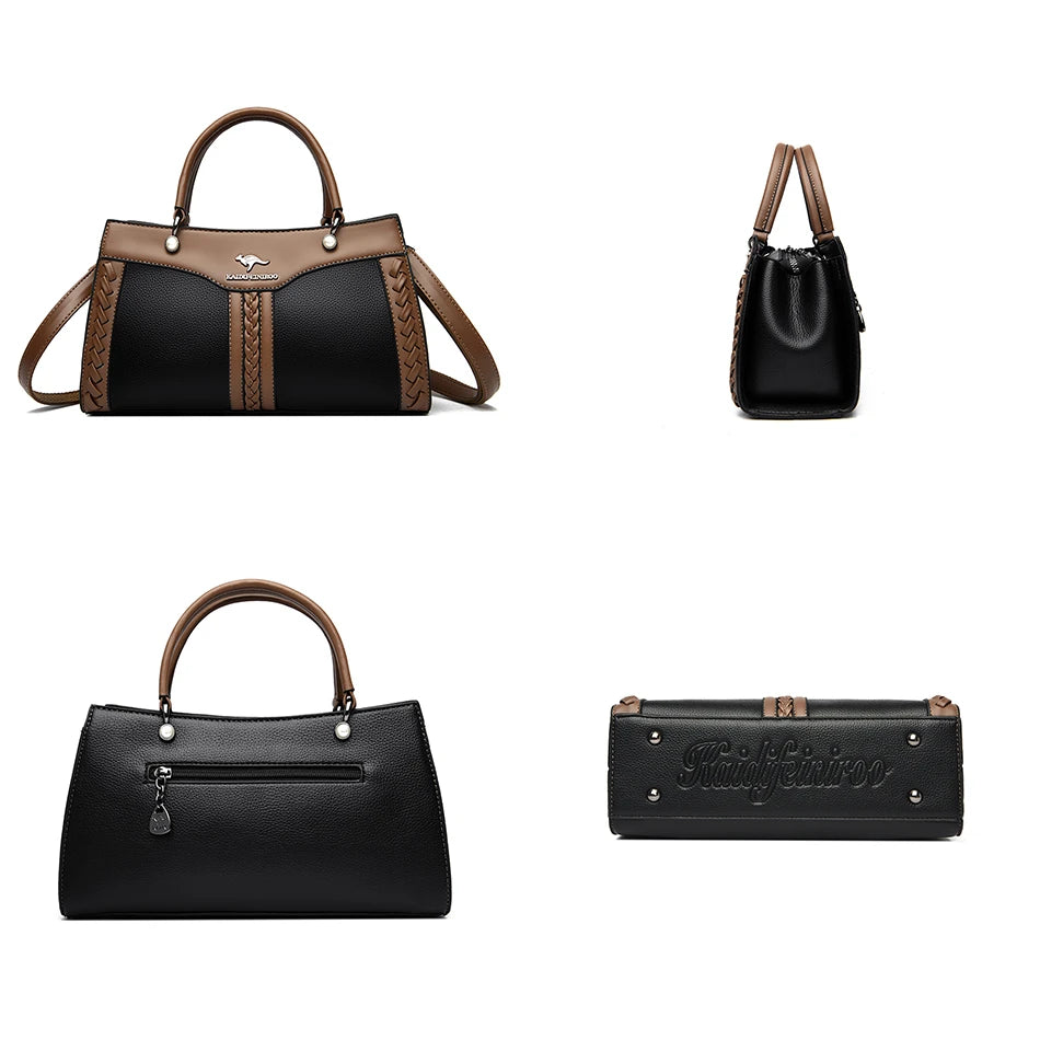 Sac à Main Femme Luxe Multi-Couches 2025 - Sac Bandoulière Designer AMYMANG