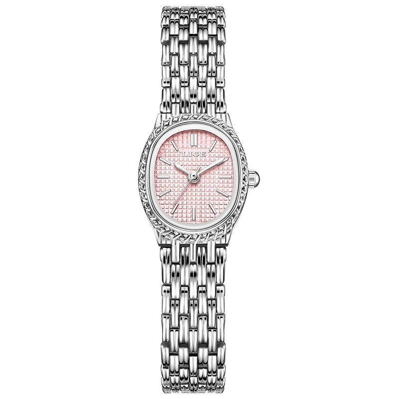 Montre Femme LIGE 2026 Luxe - Bracelet Acier Étanche Élégante Quartz