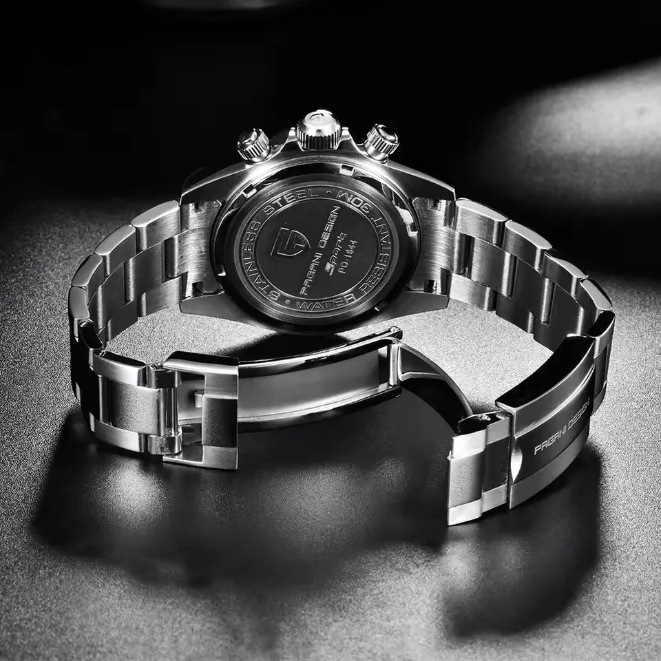 Montre Homme PAGANI DESIGN 2026 Chronographe Sport - Quartz Verre Saphir 100M