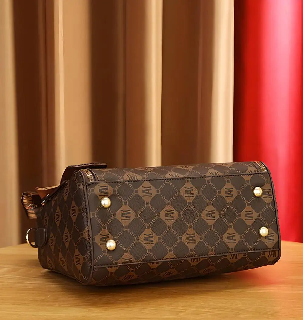Sac à Main Femme Poignée Supérieure Foulard Décoratif - Cabas Imprimé YYW