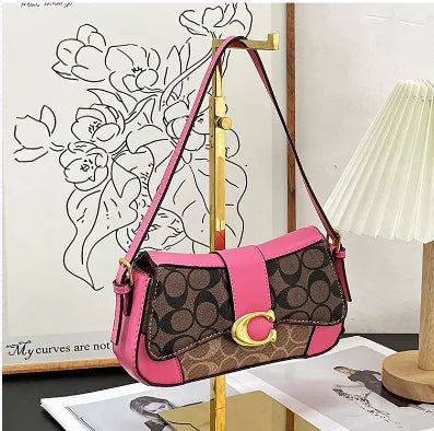 Sac à Main Femme Mode Haut de Gamme Design Luxe Rétro - Sac Bandoulière Tendance Exquis