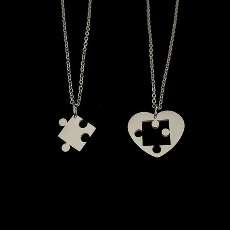 Collier Pendentif Double Croix Vintage - Bijou Unisexe Grunge